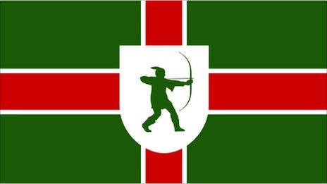 Nottinghamshire flag