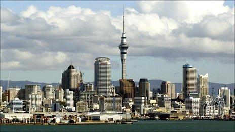 Auckland skyline