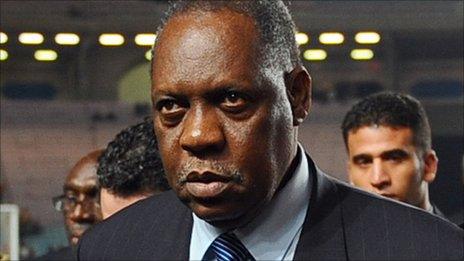 Confederation of African Football president Issa Hayatou