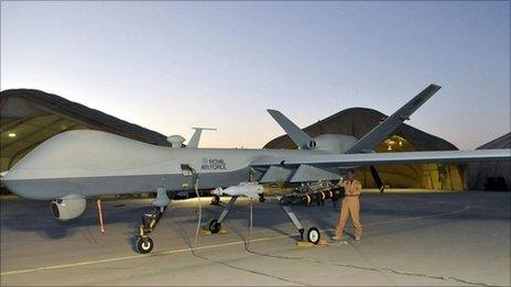 Reaper unmanned aircraft