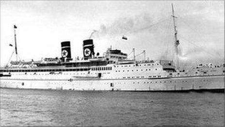 Arandora Star - Picture Courtesy National Maritime Museum