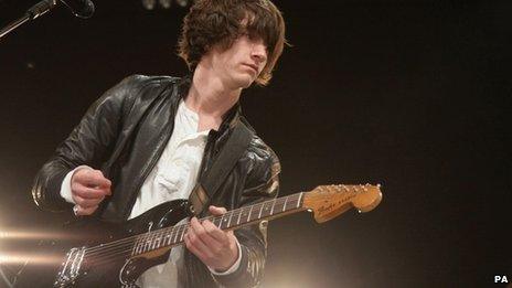 Alex Turner from The Arctic Monkeys