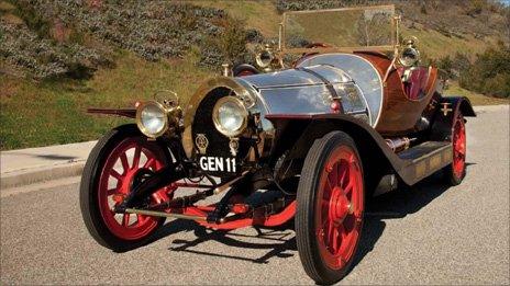 The original Chitty Chitty Bang Bang car