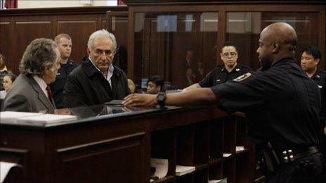 Dominique Strauss-Kahn in court