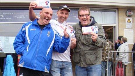 Swans fans secure tickets for Wembley