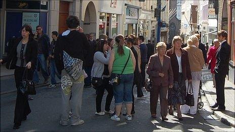 Guernsey's St Peter Port High Street