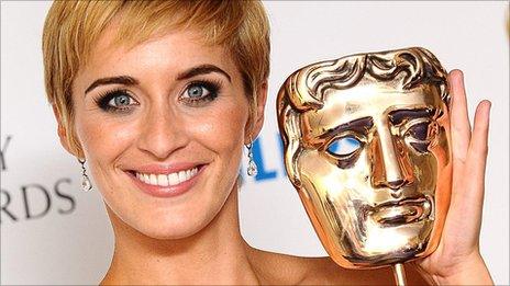 Vicky McClure with the best actress Bafta