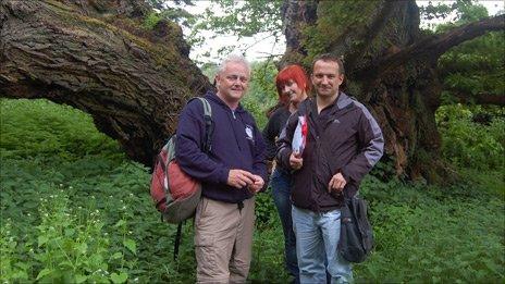 Rob McBride and Countryfile production team