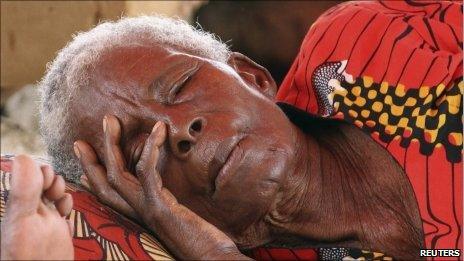 Ivory Coast refugee in Duekoue (18/05/11)