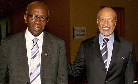 Jack Warner and Mohamed Bin Hammam