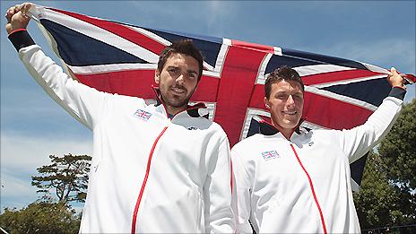 Colin Fleming (left) and former doubles partner Ken Skupski