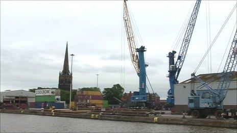 Goole docks