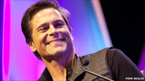 Rob Lowe at Hay Photo: Finn Beales