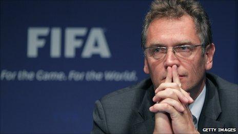 Fifa Secretary General Jerome Valcke