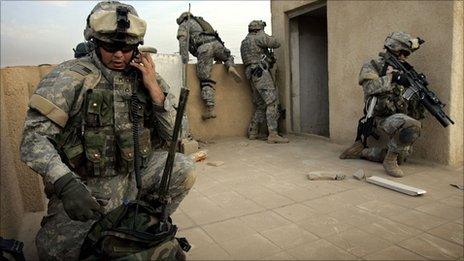 Us troops in Iraq