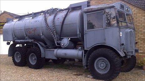 AEC 1943 Bowser petrol tanker