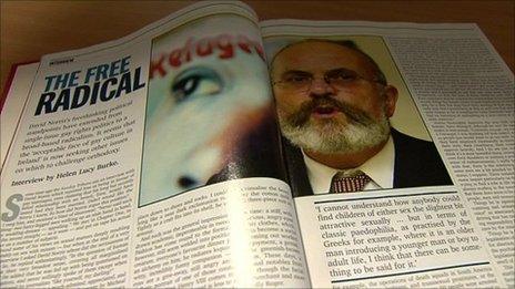 Magill article on David Norris