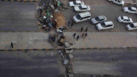 The front line in Misrata
