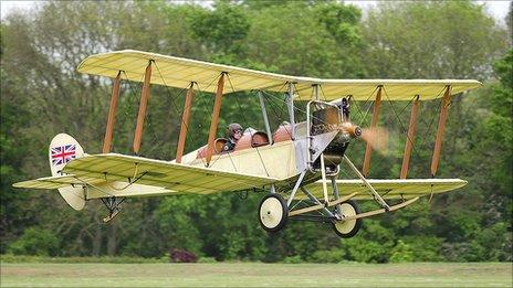 Biggles Biplane BE-2c