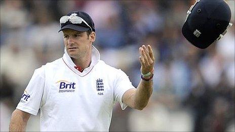 England captain Andrew Strauss