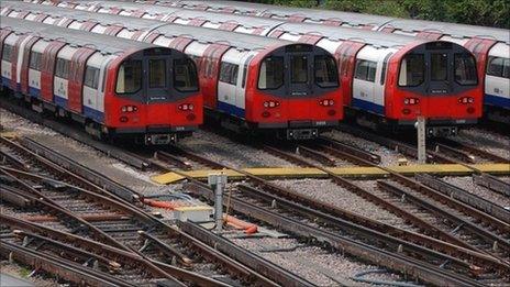 London Underground depot