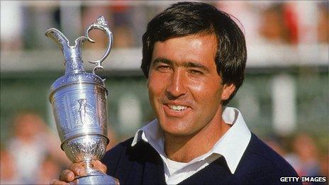 Golfer Seve Ballesteros