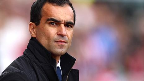 Wigan manager Roberto Martinez