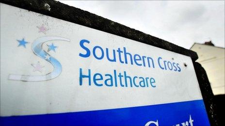 Southern Cross sign