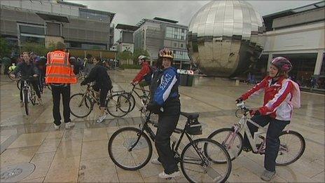 Biggest Bike Ride Bristol 12 June 2011