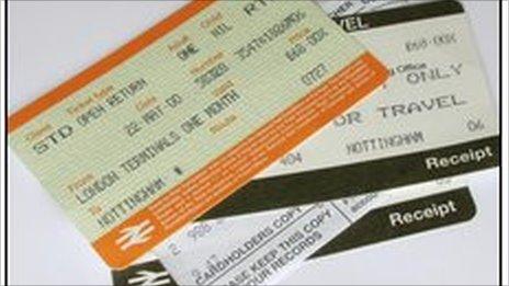 Railway ticket