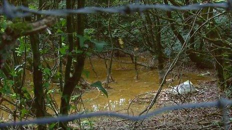 Brofiscin Quarry - from 2007 footage