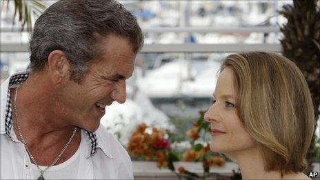 Mel Gibson and Jodie Foster