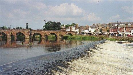 Dumfries Picture by Richard Dorrell