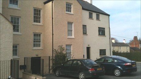 Former Talbot Arms Hotel in Holywell