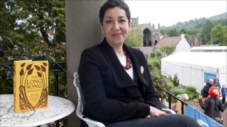 Andrea Levy at the Borders Book Festival