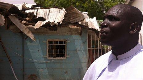 Reverend David Bridley, St Patrick's cathedral, Maiduguri