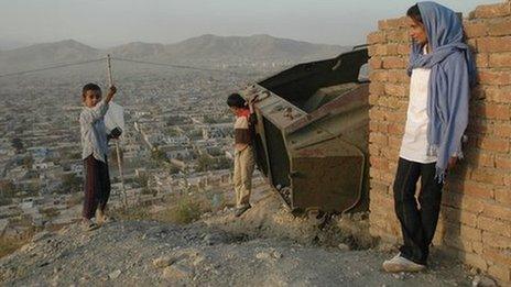 Sonali in Afghanistan