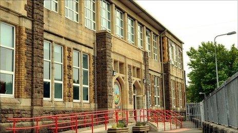 Moorland Primary School in Splott, Cardiff