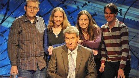 Jeremy Paxman on University Challenge