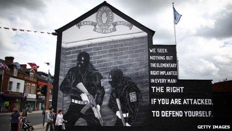 Mural in Belfast