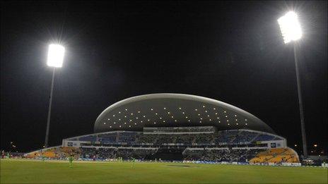 The Sheikh Zayed Stadium in Abu Dhabi is set to host England in a Test