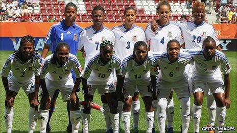 Equatorial Guinea's women's team