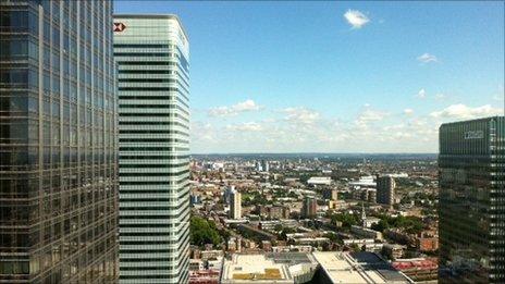 View of Docklands