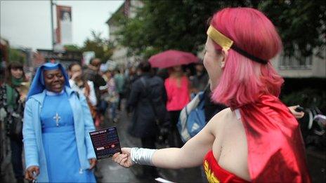 Leaflet distributor in Manchester