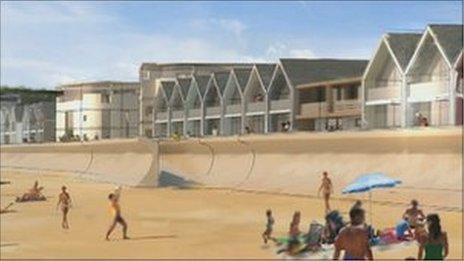 Proposed development at Carlyon Bay