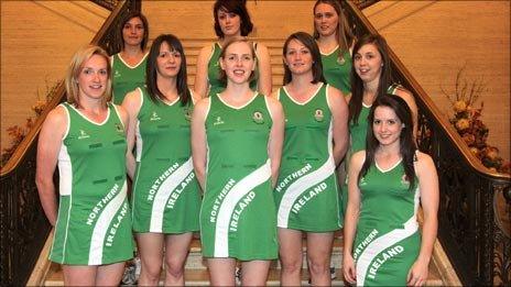 The Northern Ireland netball team