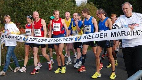 Kielder Marathon in 2010