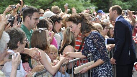 The Duchess and Duke of Cambridge