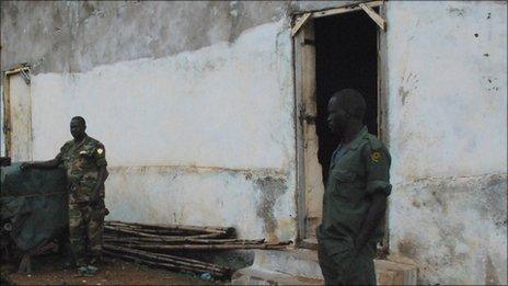 The 'White House' prison in Juba, South Sudan