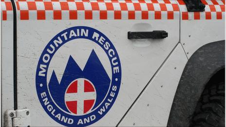 Mountain rescue team logo